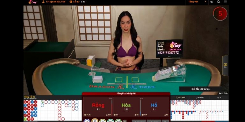 Khám phá quy luật chơi game Rồng Hổ